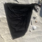Stylish Shanay Short Tie Side Sarong in breathable, quick-drying fabric for summer style.