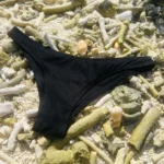 Black Zara Bottom bikini for a flattering, cheeky beach look.